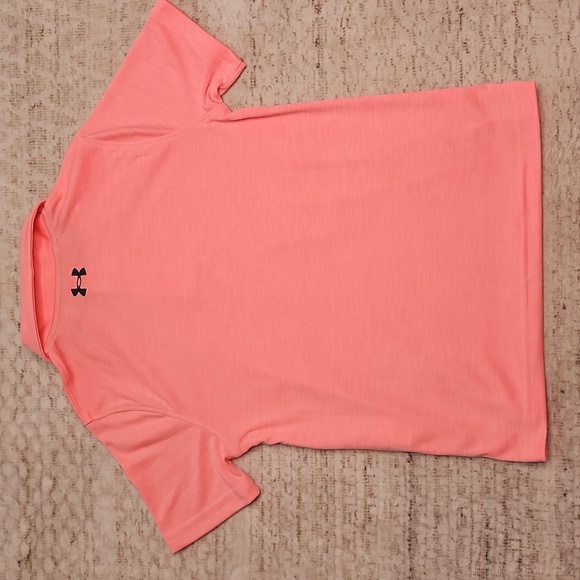 Under Armour Boys' Pink Performamce Polo Shirt - Picture 5 of 5